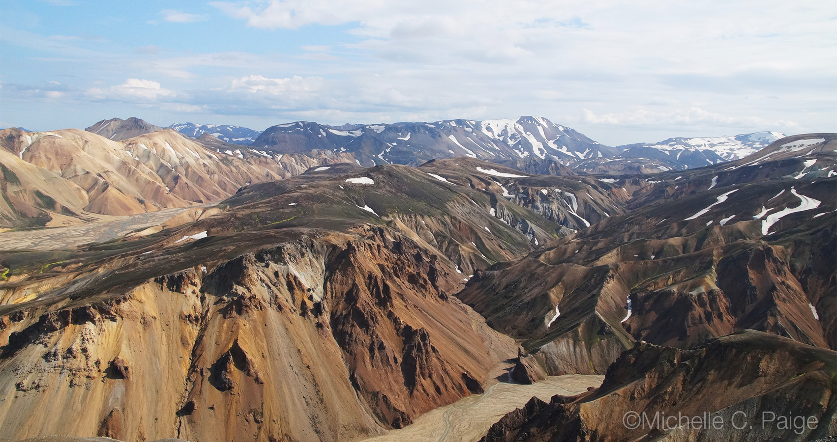 Landmannalaugar view from Bláhnúkur